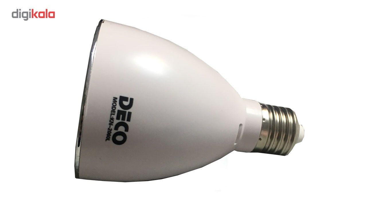 لامپ آفتابی مهتابیال ای دی دکو مدل 2060L پایه E27 بسته 10عددی