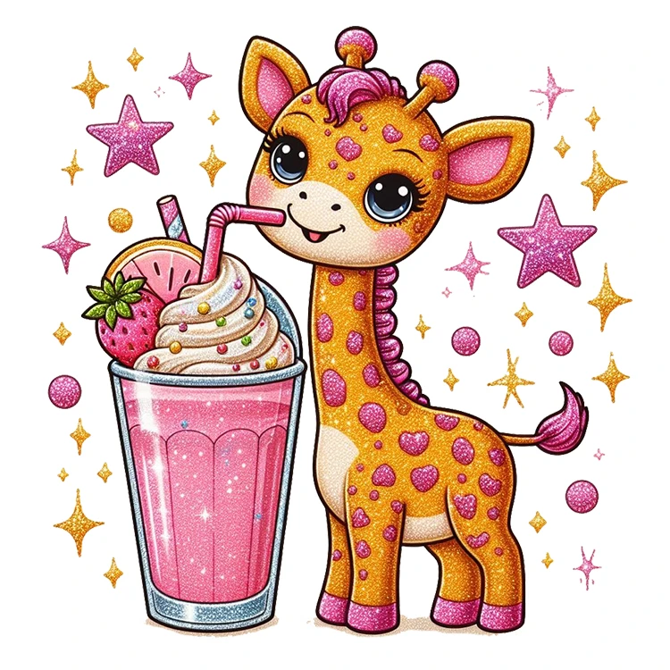 استیکر پارچه و لباس پاد آفرین مدل کارتونی کد S145