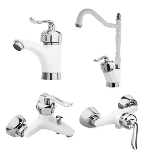 ست شیرآلات فاخته مدل شودر نايت کد SK-SAM مجموعه 4 عددی 