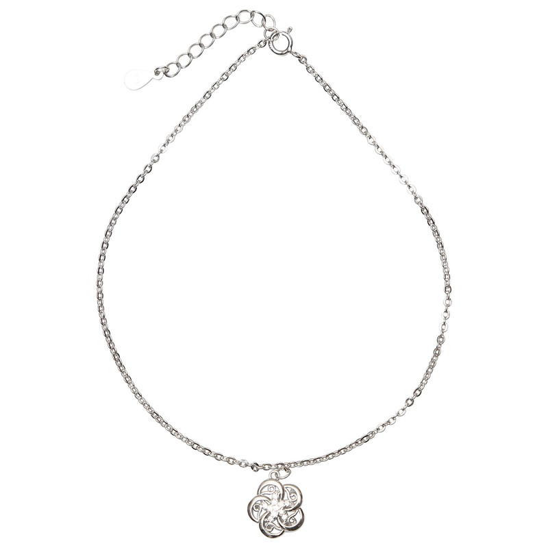 پابند نقره شهر جواهر مدل SJS-AN002