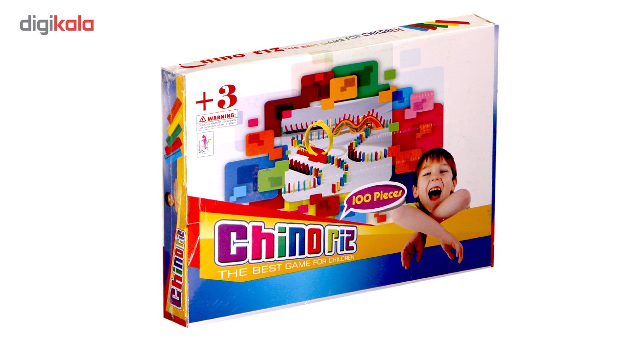 بازی فکری دومینو 100 تکه Chino Riz -  - 2