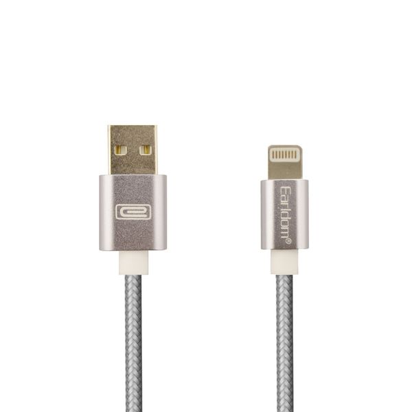 کابل تبدیل USB به لایتنینگ ارلدام مدل ET-011I طول 3 متر کابل تبدیل USB به لایتنینگ ارلدام مدل ET-011I طول 3 متر