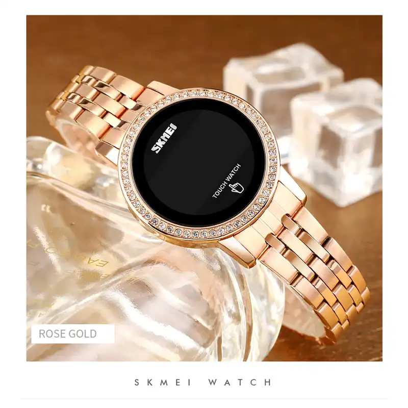 ساعت مچی دیجیتال زنانه اسکمی مدل 16-69 کد 01