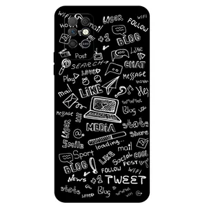 Megafone Social Media 1898 Cover For Infinix Note 8