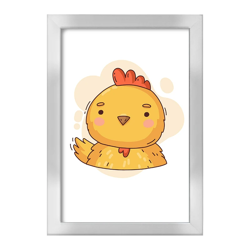 تابلو خندالو طرح جوجه حیوانات بامزه کد 37175