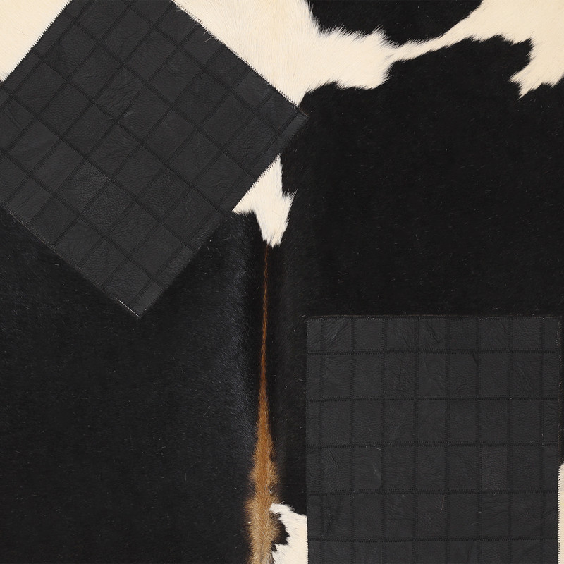 کلاژ فرش چرم و پوست مدل LFR080