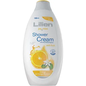 شامپو بدن کرمی لیلین مدل Orange - Orange Blossom حجم 750 میلی لیتر