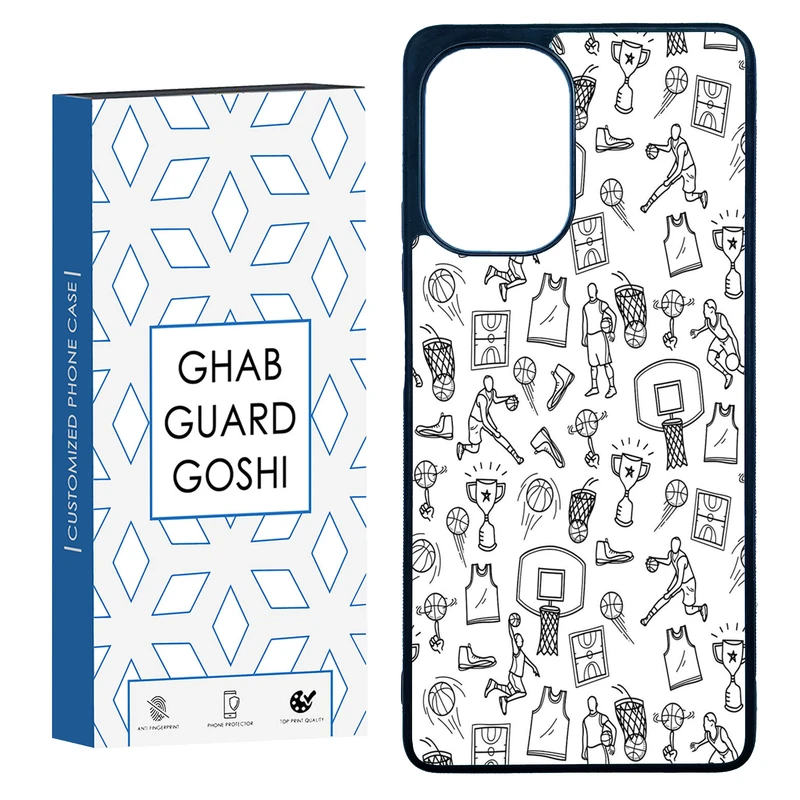 کاور قاب گارد گوشی طرح ورزشی کد TPU-126 مناسب برای گوشی موبایل شیائومی Poco F5 / Redmi Note 12 Turbo