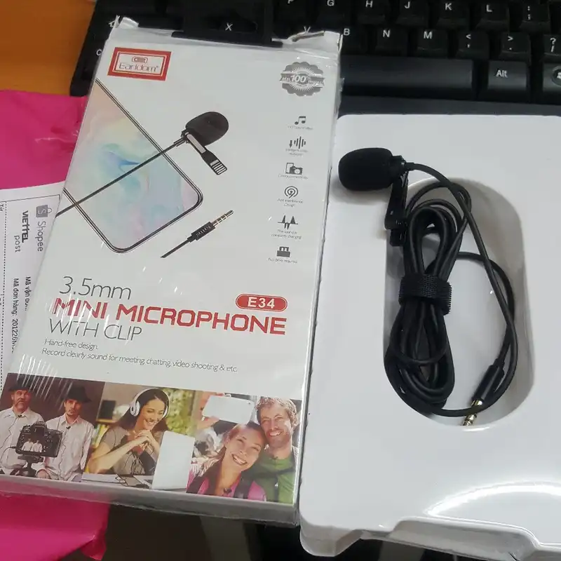 میکروفن یقه ای ارلدام مدل E34