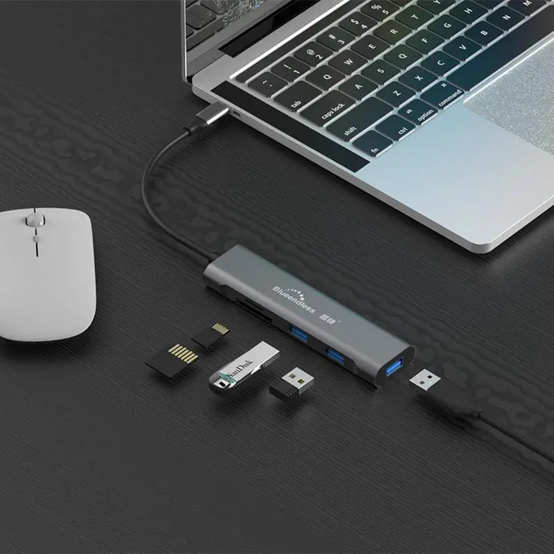 هاب 5 پورت USB-c بلواندلس مدل HC501C3 1