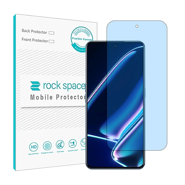 محافظ صفحه نمایش ضد اشعه آبی راک اسپیس مدل HyBLU مناسب برای گوشی موبایل ریلمی GT Neo5 SE