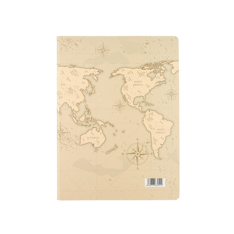 دفتر کلاسوری 100 برگ سم طرح سفر