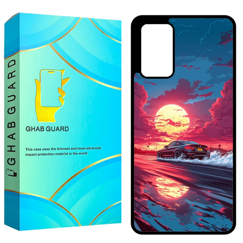 کاور قاب گارد طرح ماشین مدل GCHPA72 مناسب برای گوشی موبایل سامسونگ Galaxy A72 4G