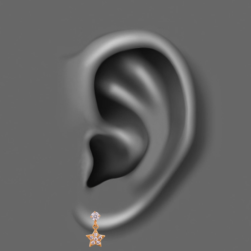 پیرسینگ گوش زنانه مدل PS501