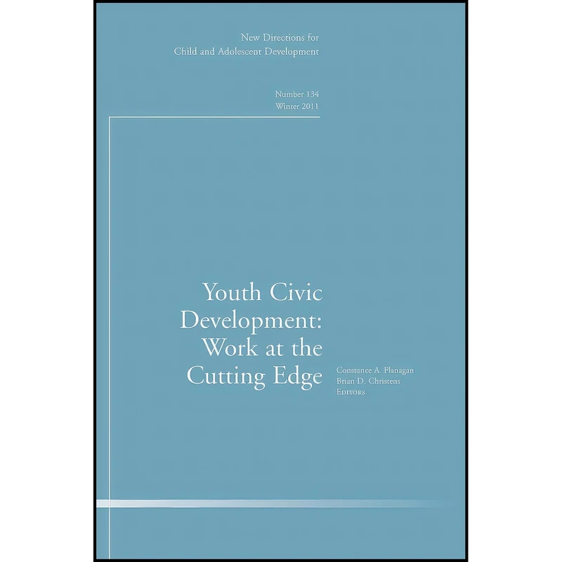 کتاب Youth Civic Development اثر Brian D. Christens انتشارات Jossey-Bass