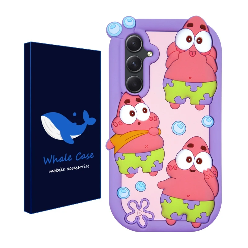 کاور وال کیس مدل Crazy Patrick مناسب برای گوشی موبایل سامسونگ Galaxy S23 FE