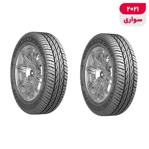 لاستیک خودرو بارز مدل P660 سایز 13 / 60 / 175 تولید سال 2021 - 2 حلقه