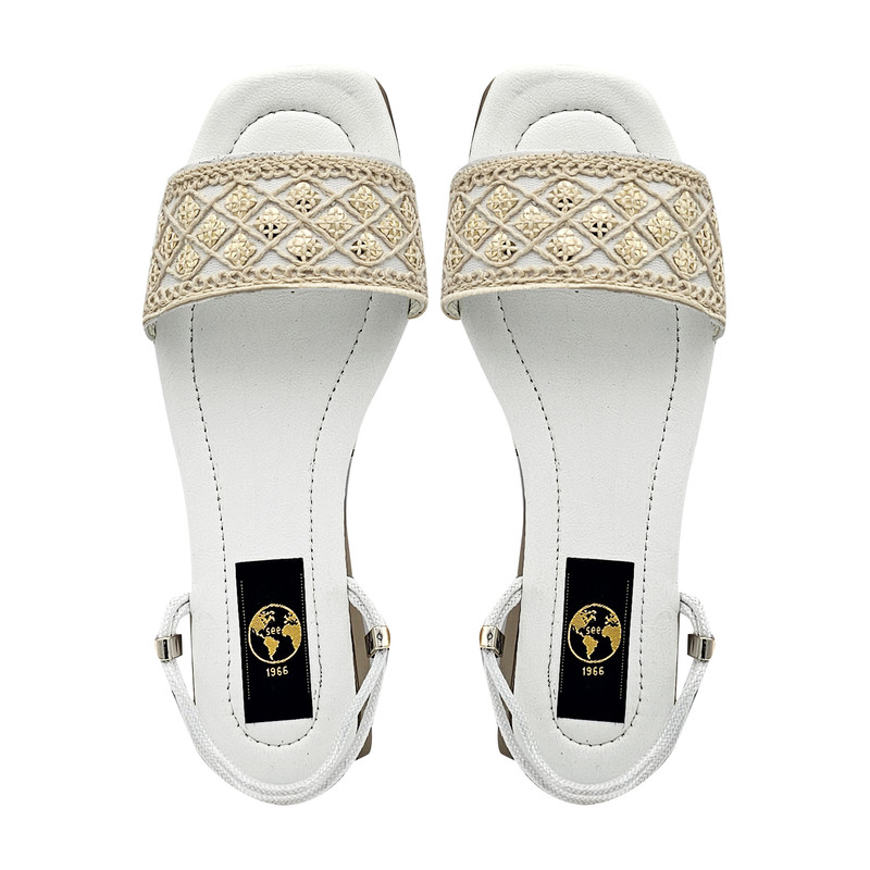 صندل زنانه سیی 1966 مدل گیپور کد 2246