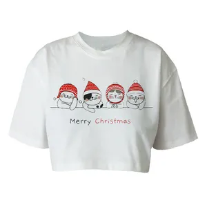 کراپ‌تاپ آستین کوتاه زنانه کد  s 79