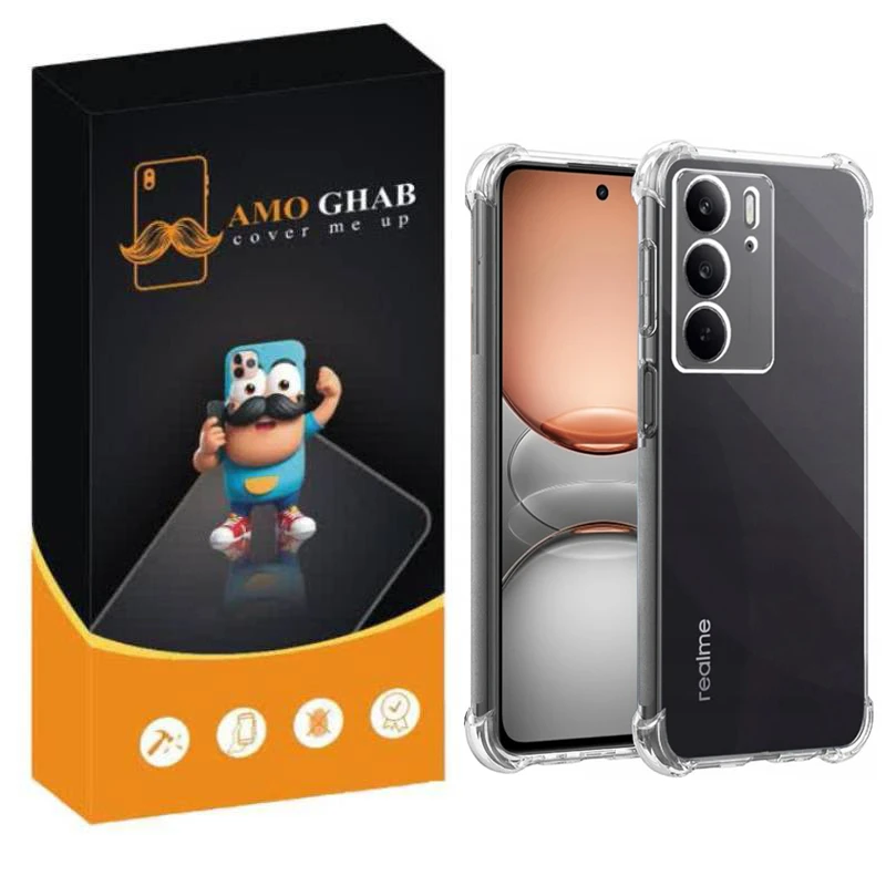 کاور عمو قاب مدل Crystal مناسب برای گوشی موبایل ریلمی  C75