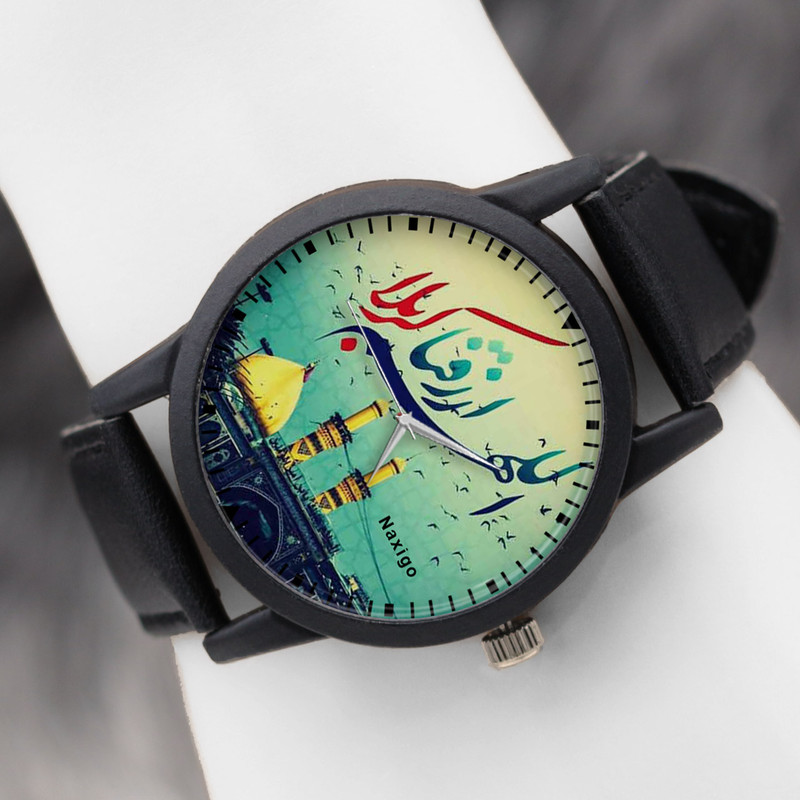 ساعت مچی عقربه ای ناکسیگو طرح اللهم ارزقنا کربلا کد LF4257