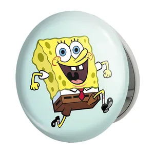 آینه جیبی خندالو طرح باب اسفنجی مدل تاشو کد 24722 