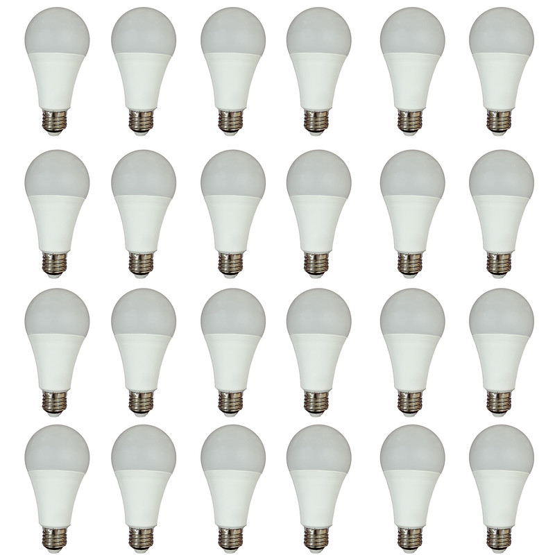  لامپ 15 وات ال ای دی نورافشان مدل حبابی پایه E27 بسته 24 عددی