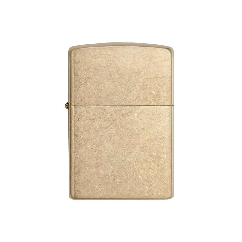 فندک زیپو مدل ARMOR TUMBLED BRASS کد 28496