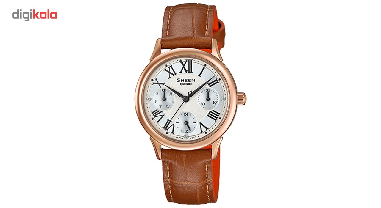 ساعت مچی عقربه ای زنانه کاسیو مدل SHE-3049PGL-7AUDR