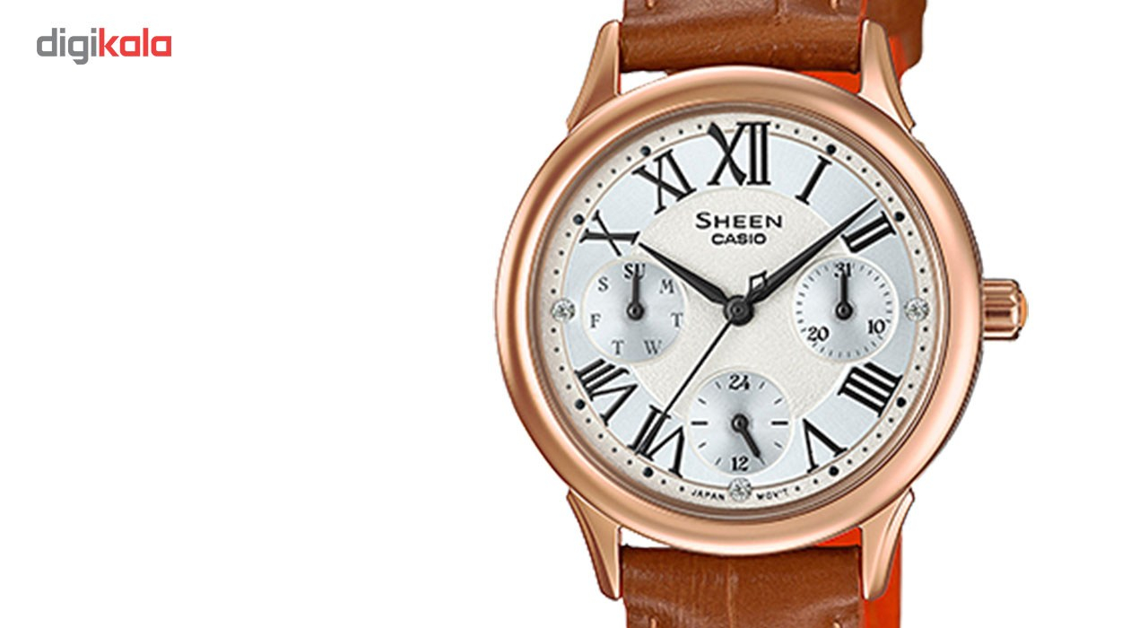 ساعت مچی عقربه ای زنانه کاسیو مدل SHE-3049PGL-7AUDR