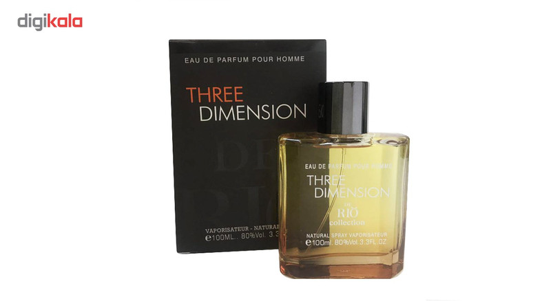 ادو پرفیوم مردانه ریو کالکشن مدل Three Dimension حجم 100ml