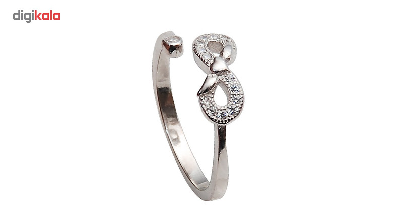 بند انگشتی نقره شهر جواهر مدل SJ-SR056