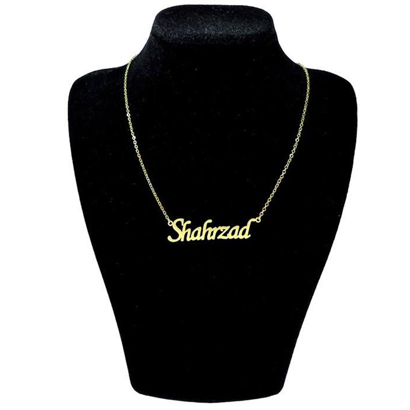 گردنبند نقره طرح شهرزاد کد 001