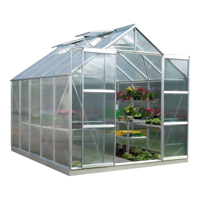 گلخانه پیش ساخته خانه سبز مدل فلورا D45 گلخانه پیش ساخته خانه سبز مدل فلورا D45