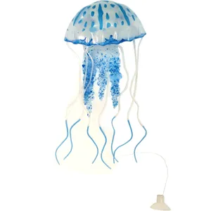 عروس دریایی آبی رنگ مدل  Fluorescent سایز کوچک