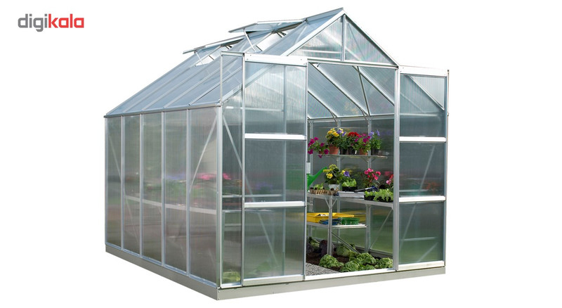 گلخانه پیش ساخته خانه سبز مدل فلورا D45 گلخانه پیش ساخته خانه سبز مدل فلورا D45
