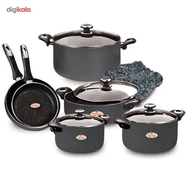 سرویس پخت و پز 10 پارچه زرساب مدل گرانیتا