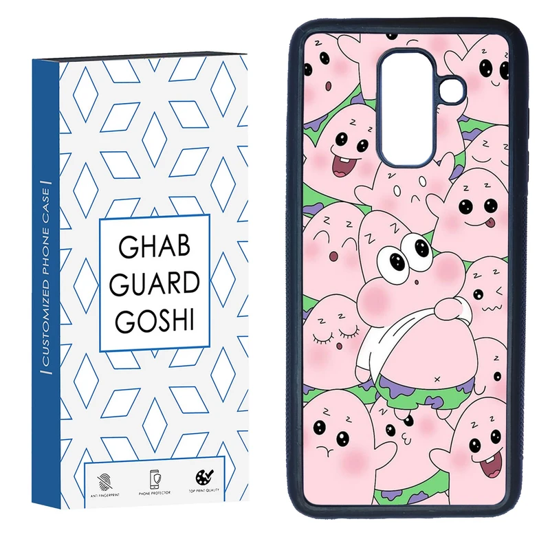 کاور قاب گارد گوشی طرح پاتریک کد TPU-101 مناسب برای گوشی موبایل سامسونگ Galaxy A6 Plus