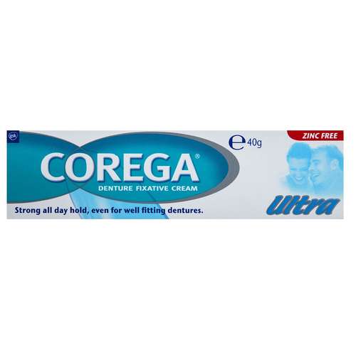 چسب دندان مصنوعی کورگا مدل Ultra مقدار 40 گرم
