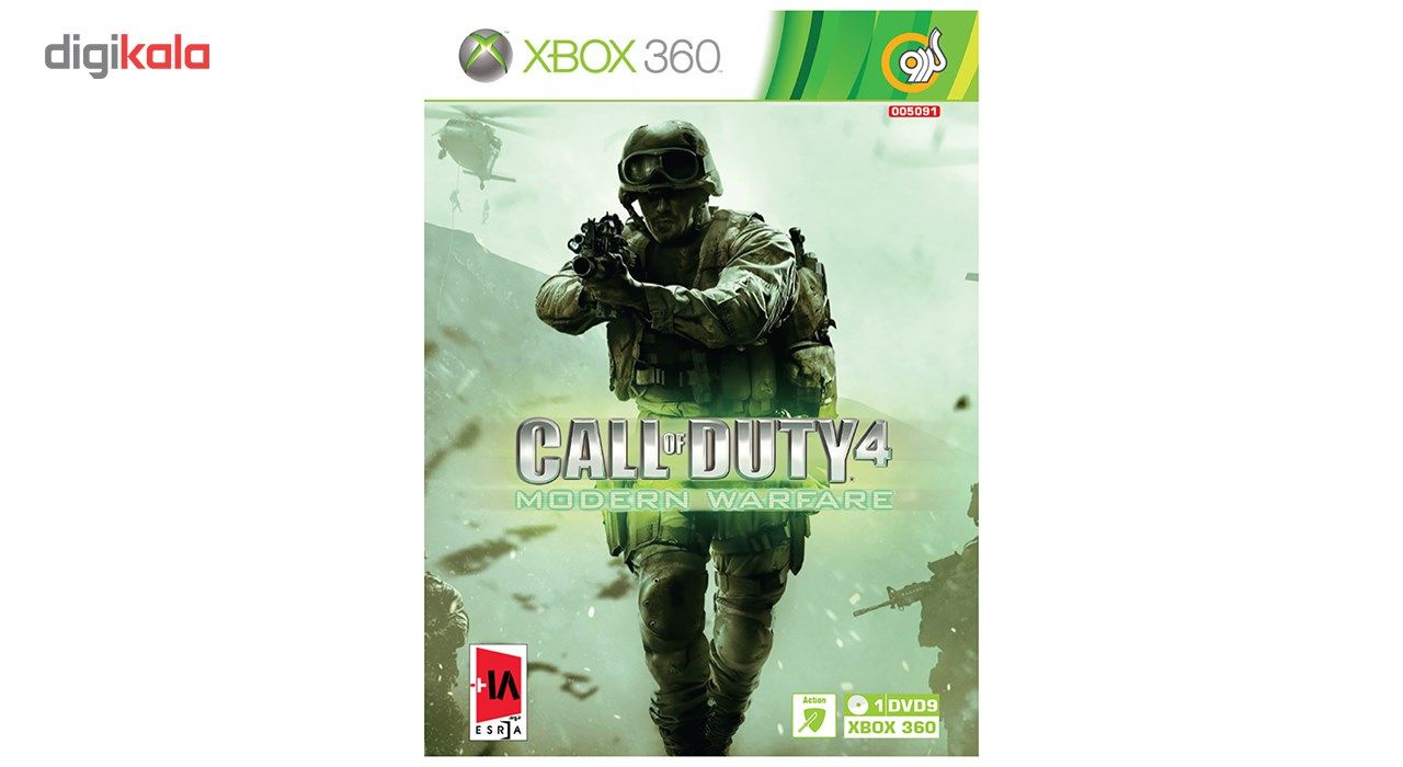 بازی Call Of Duty 4 Modern Warfare مخصوص Xbox 360