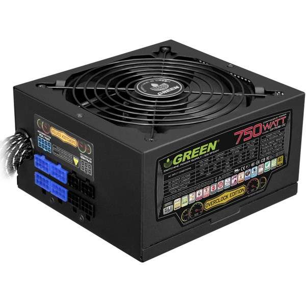 منبع تغذیه کامپیوتر گرین مدل GP750B-HP
