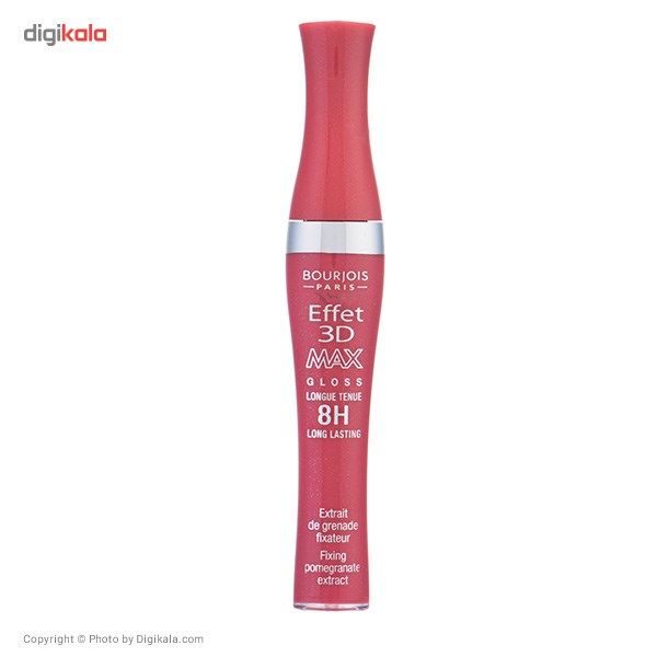 رژ لب مایع بورژوآ مدل E3D Max Lip Gloss T18 -  - 3