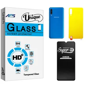 AFS Unique Screen Protector For samsung a50 With Back Protector