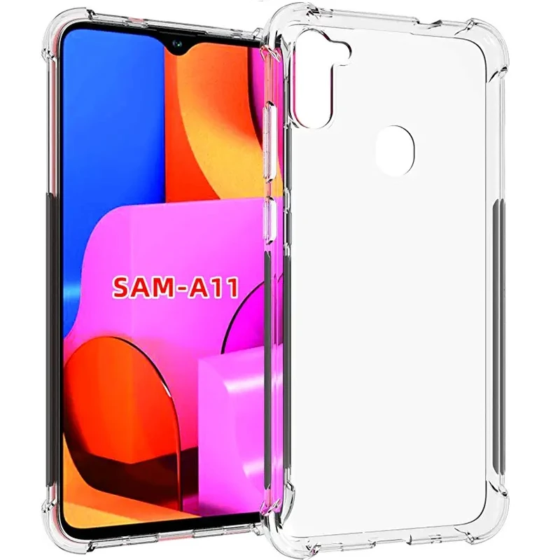 کاور مدل ژله ای کپسول دار مناسب برای گوشی موبایل سامسونگ Galaxy A11