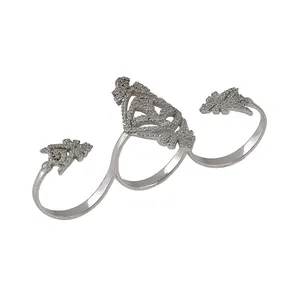 انگشتر نقره زنانه مدل 141499