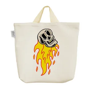 ساک خرید خندالو مدل اسکلت آتشین کد 5569