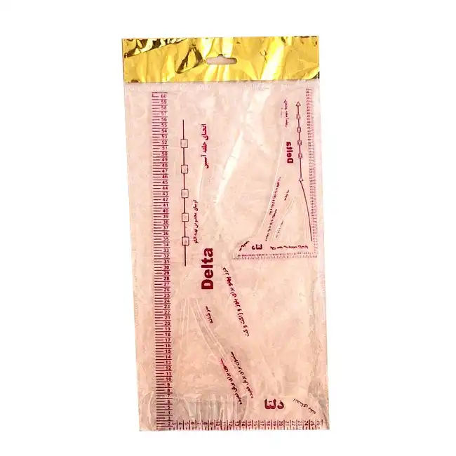 خط کش خیاطی مدل اشل ژله ای