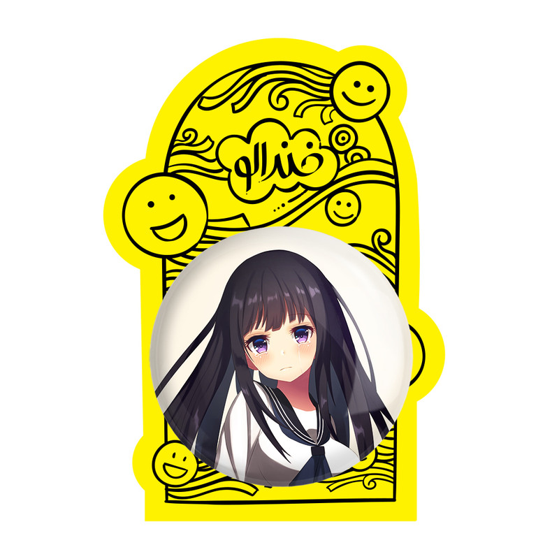 آینه جیبی خندالو مدل چیتاندا انیمه هیوکا Hyouka کد 17075 آینه جیبی خندالو مدل چیتاندا انیمه هیوکا Hyouka کد 17075