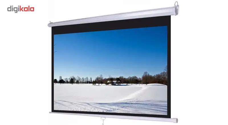 پرده نمایش دستی پروژکتور اسکوپ پارچه عالی سایز 180x180