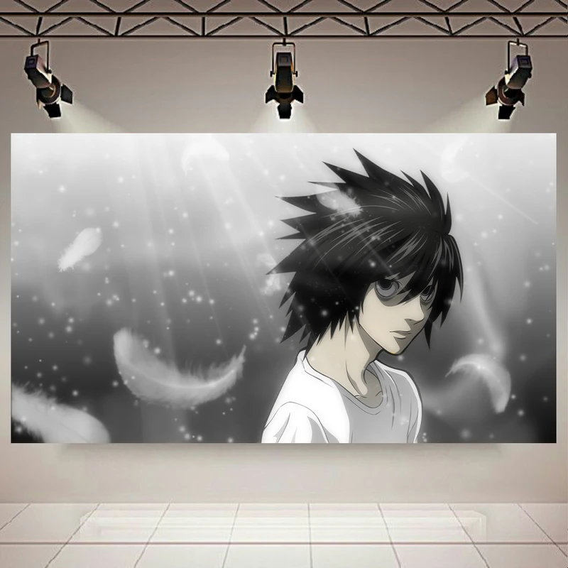 تابلو بوم طرح انیمه مدل دفترچه مرگ کد AR4380